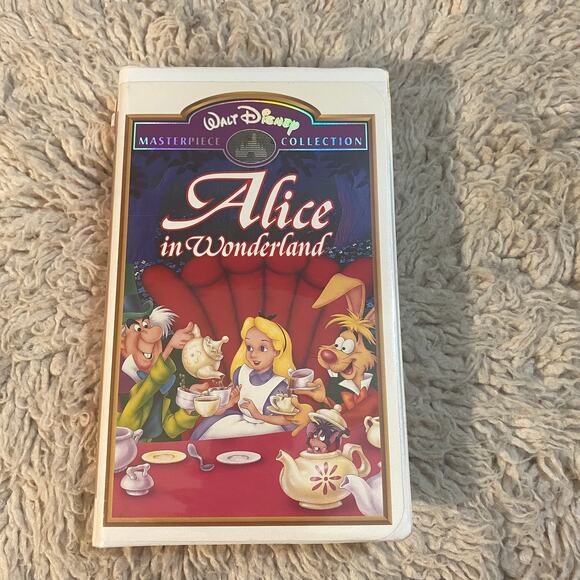 Walt Disney Alice in Wonderland Original Masterpiece Collection VHS - Picture 9 of 9